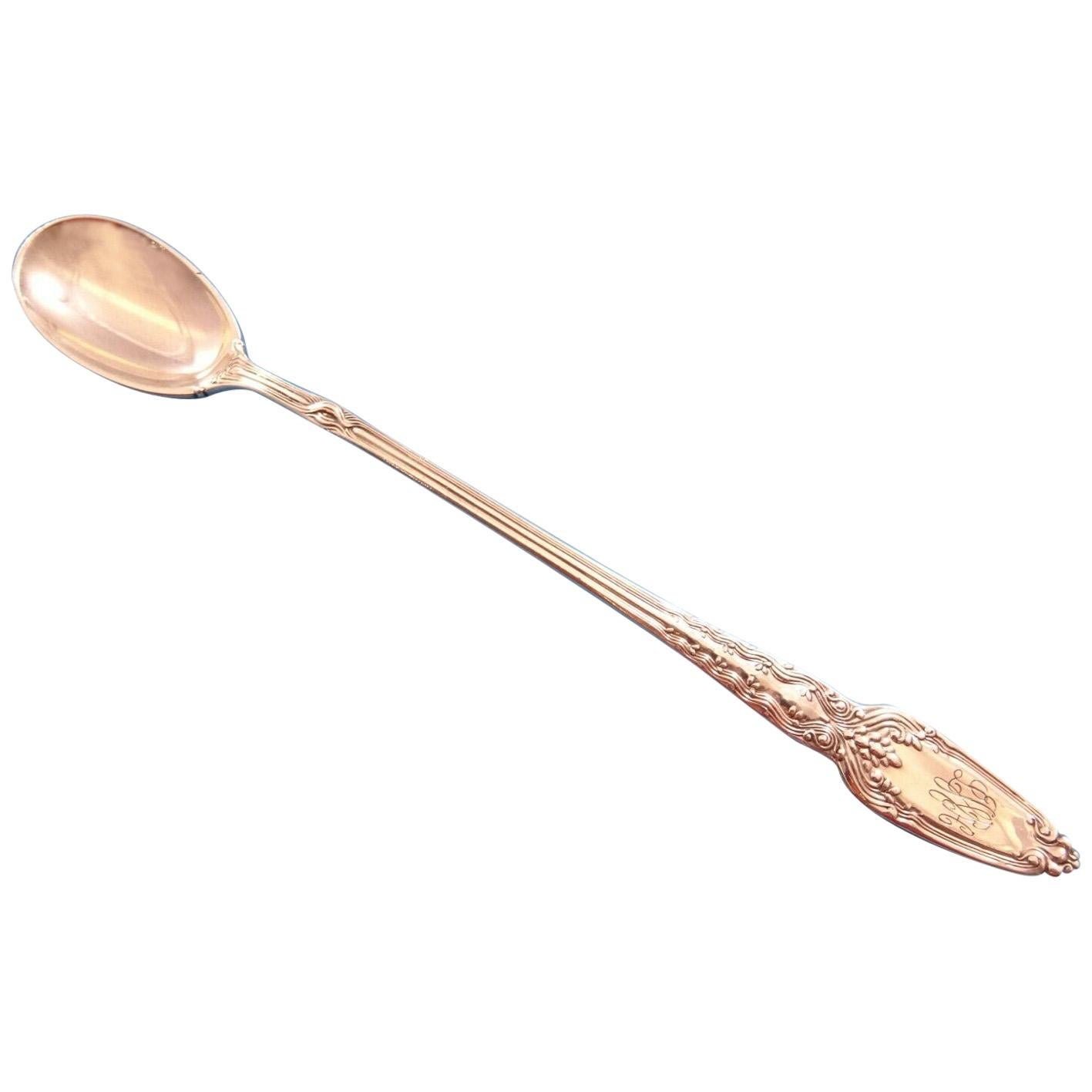 Besenmais von Tiffany 
Co. Sterlingsilber-Eisteelöffel, Vintage