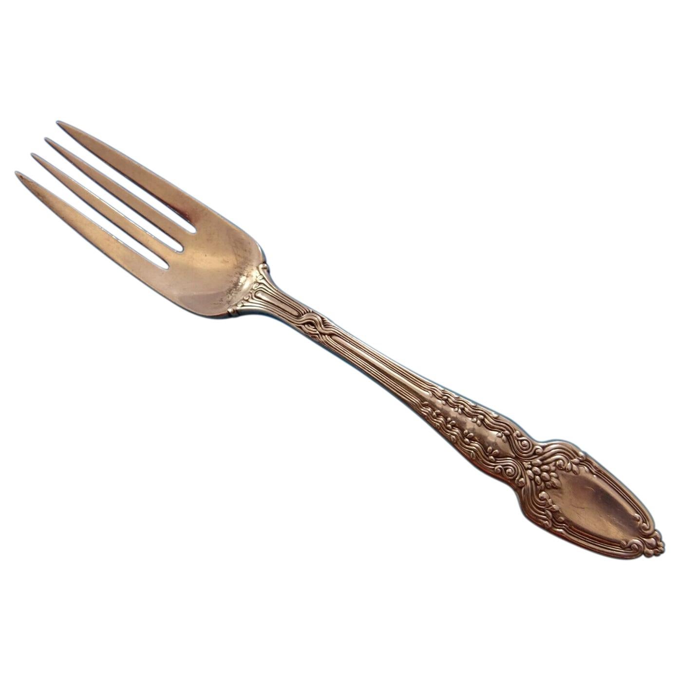 Broom Corn by Tiffany and Co. Sterling Silver Fish Fork 4Tine Vintage