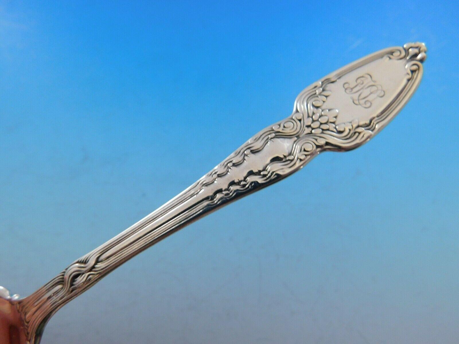 Sterling silver sugar spoon, 5 3/4