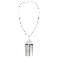 Broom pendant, necklace by Bent Gabriëlsen for Georg Jensen, Denmark 1960s