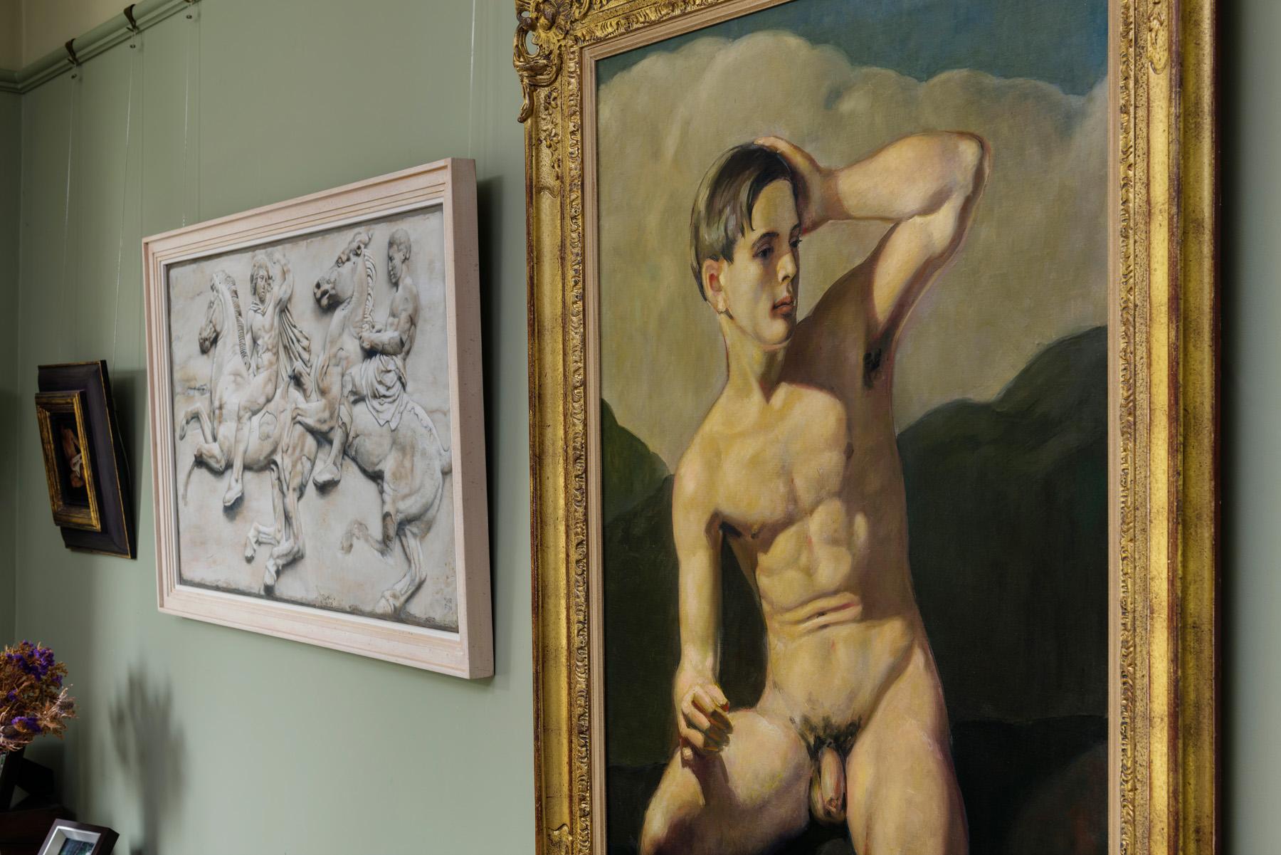 Nudo maschile in un paesaggio 5