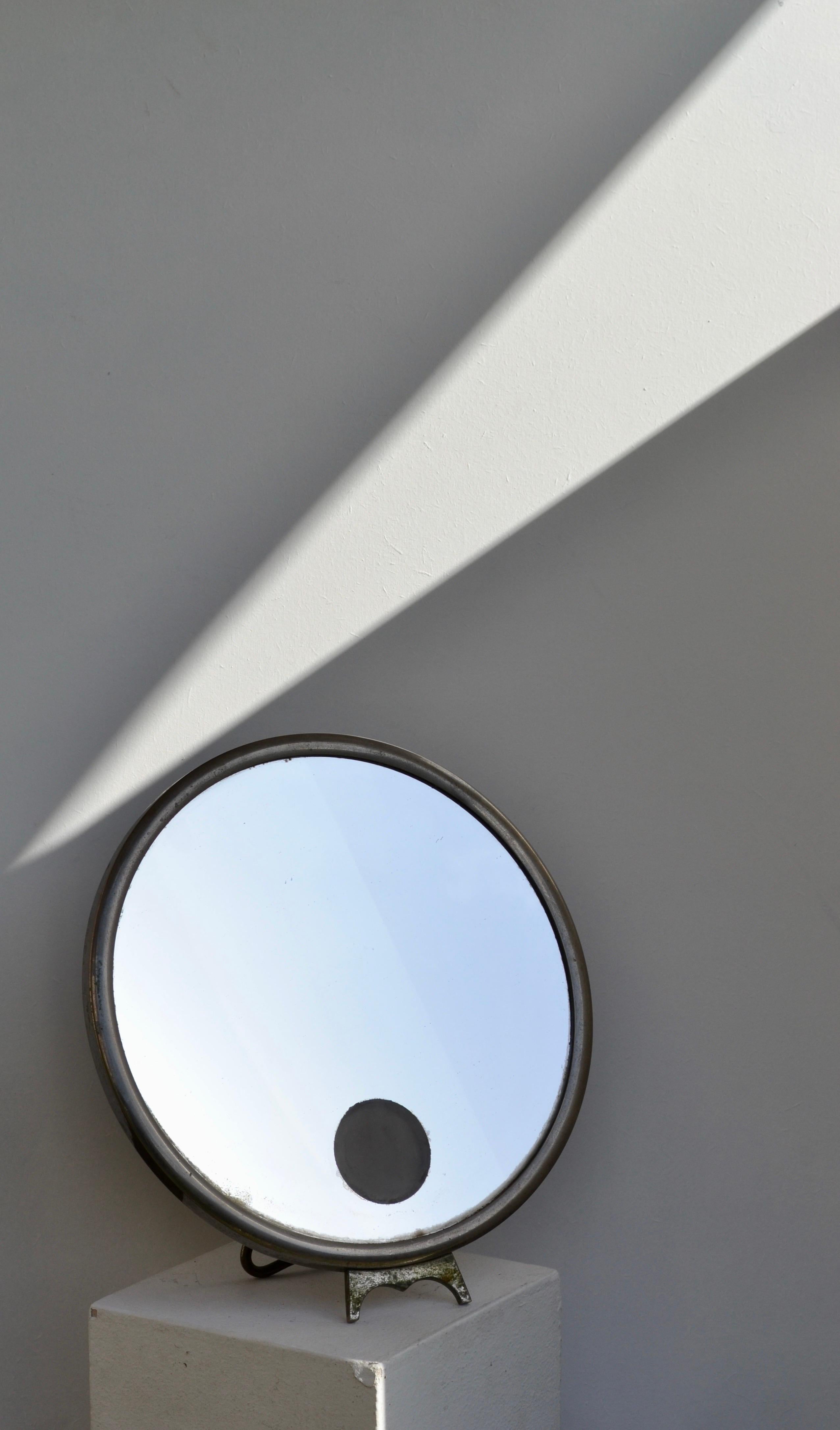 Milieu du XXe siècle Miroir mural éclairé Brot 