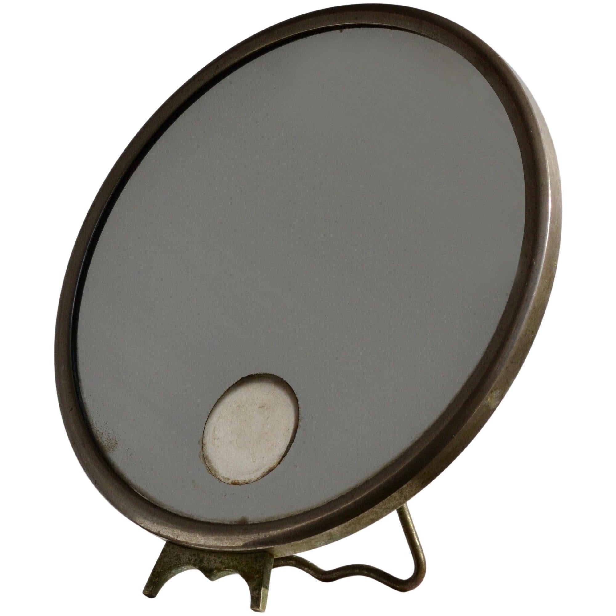 Miroir mural éclairé Brot "Mirophar", France, années 1930 en vente