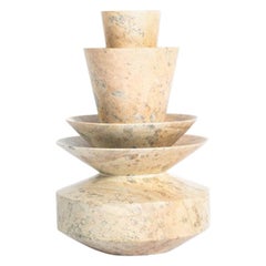Brota 2, Soapstone Vase by Alva Design