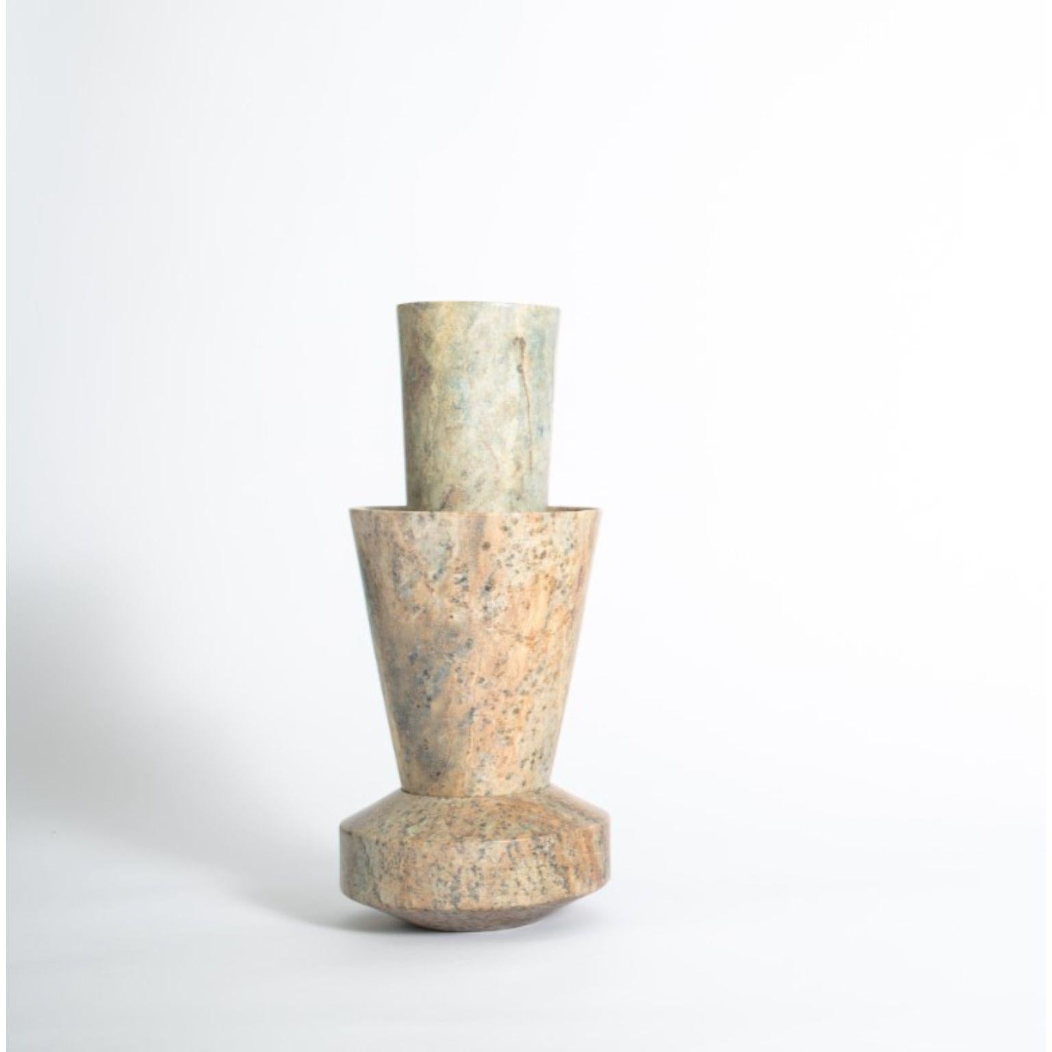Modern Brota 3, Soapstone Vase by Alva Design For Sale