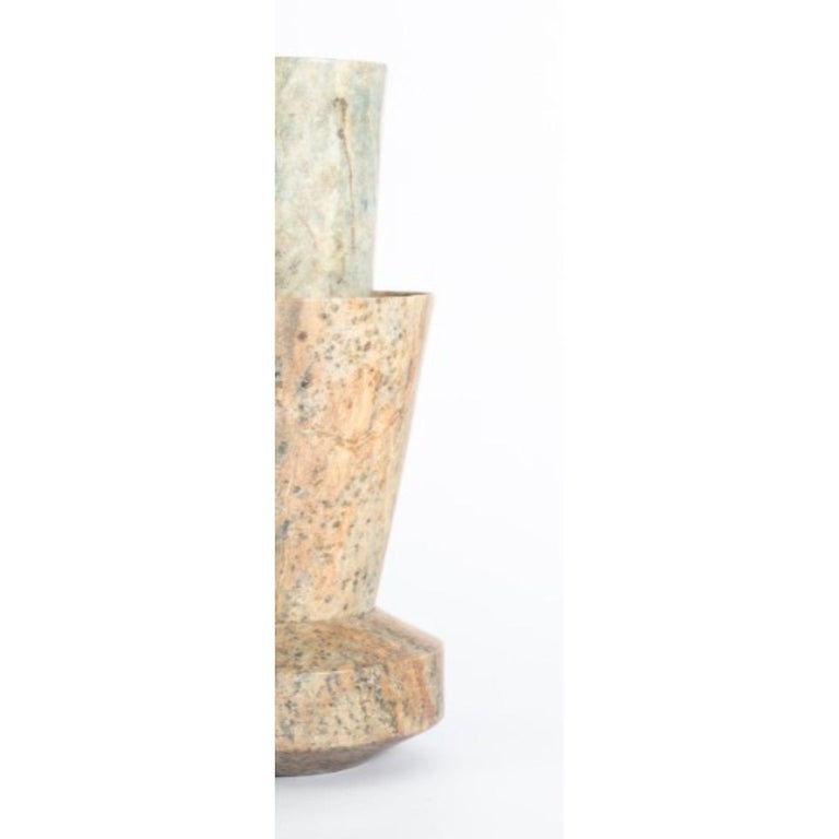 Brota 3, Soapstone Vase by Alva Design In New Condition For Sale In Geneve, CH