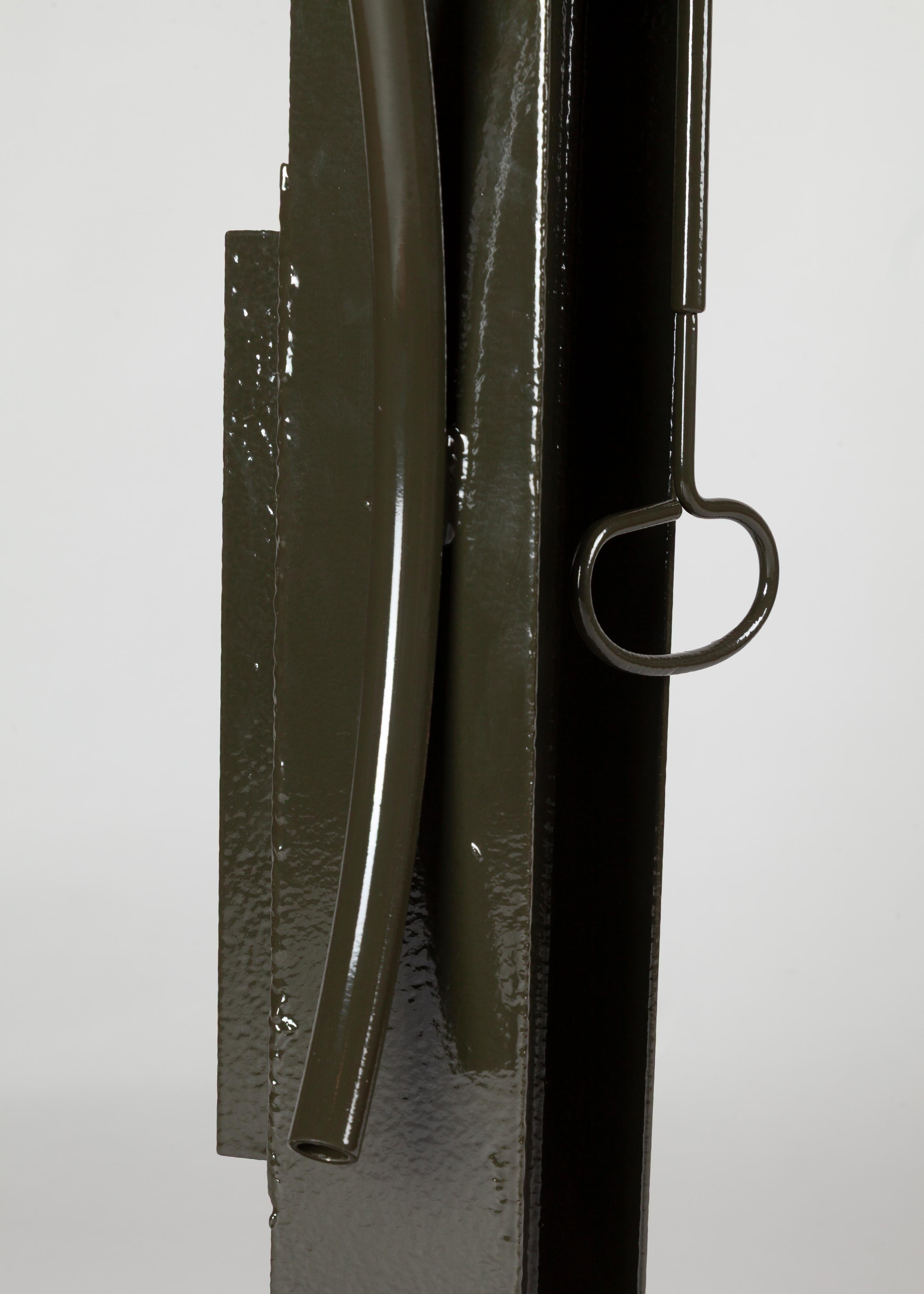 Untitled (3) - Gray Abstract Sculpture by Brother Mel Meyer