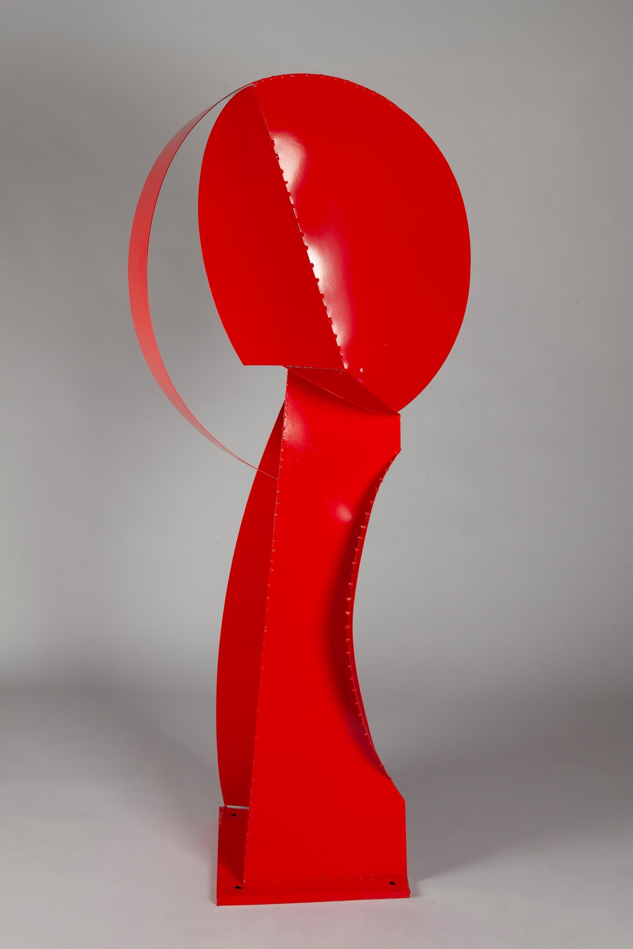 Untitled (4) - Gray Abstract Sculpture by Brother Mel Meyer