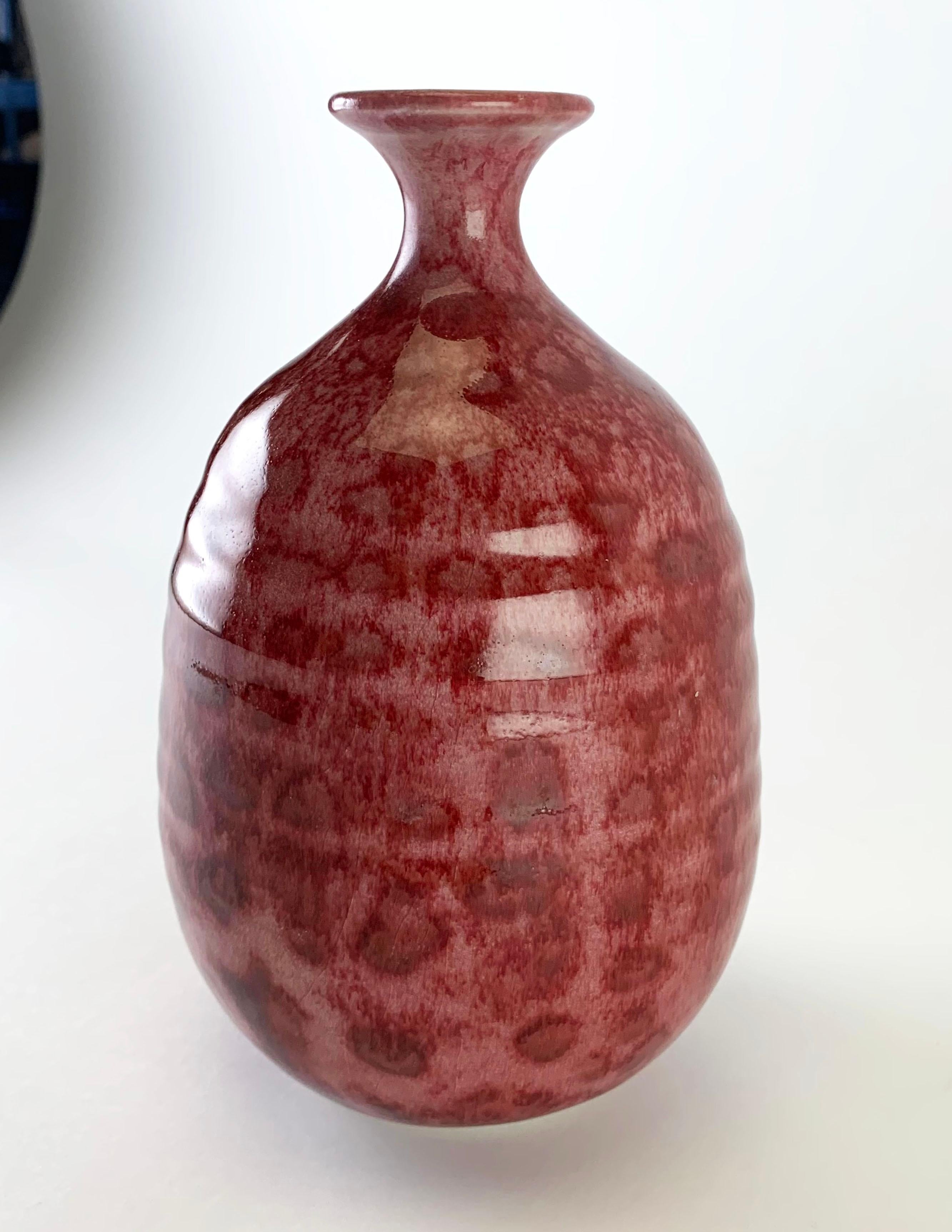 Mid-Century Modern Brother Thomas Bezanson Art Pottery Vase circa 1960s