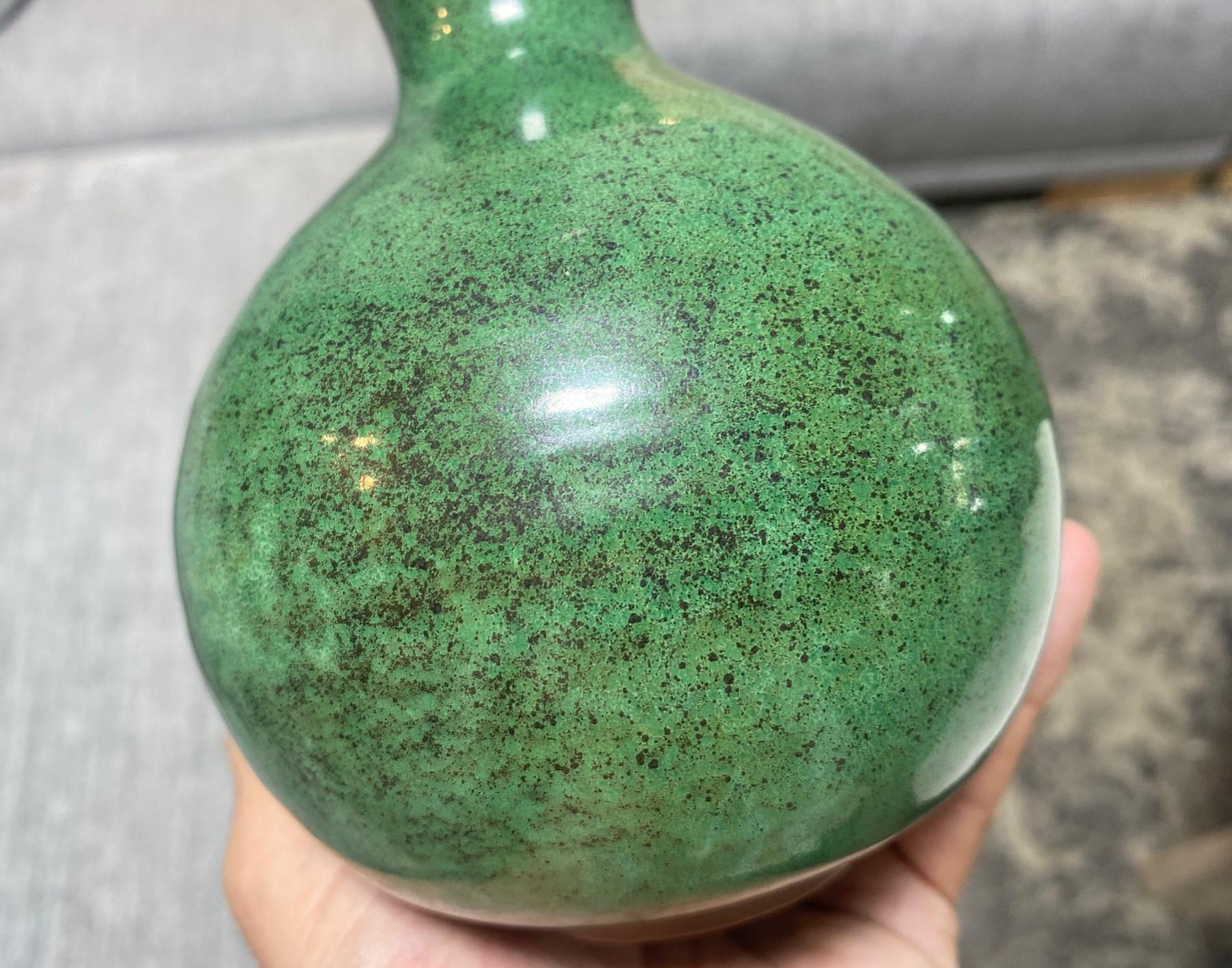Brother Thomas Bezanson Signed Benedictine Monk Studio Pottery Glazed Art Vase For Sale 6