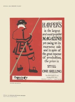 1897 After Brothers Beggarstaff 
Harper
s Magazine
 Red, Black 
White Germany