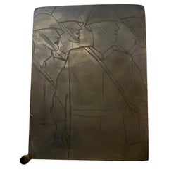 "Brothers II" by Edith Isaac-Rose Oil Pastel on Paper