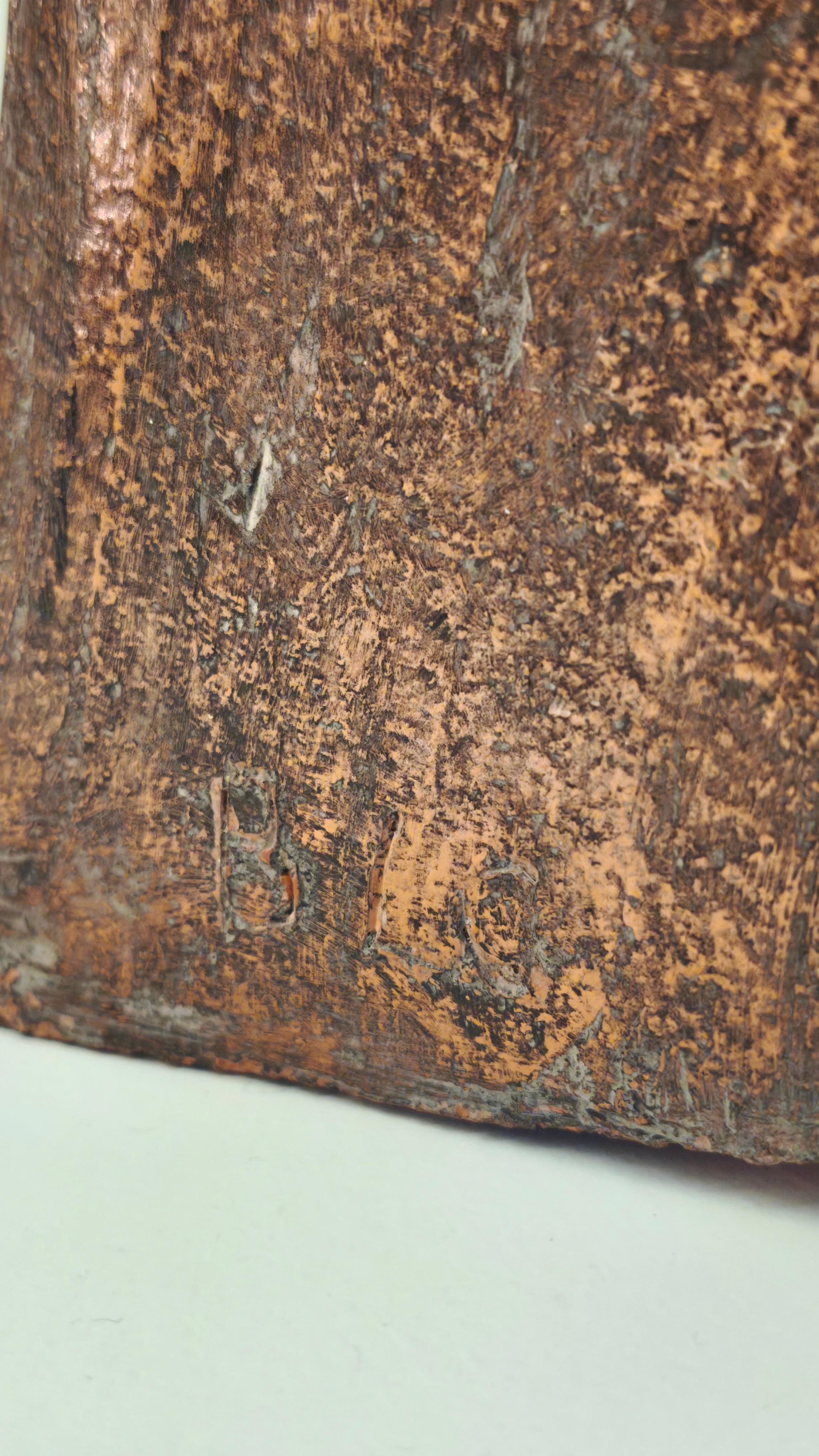 Sculpture abstraite en terre cuite de couleur Brown, années 1960, rappelant Henri Laurens - France en vente 6