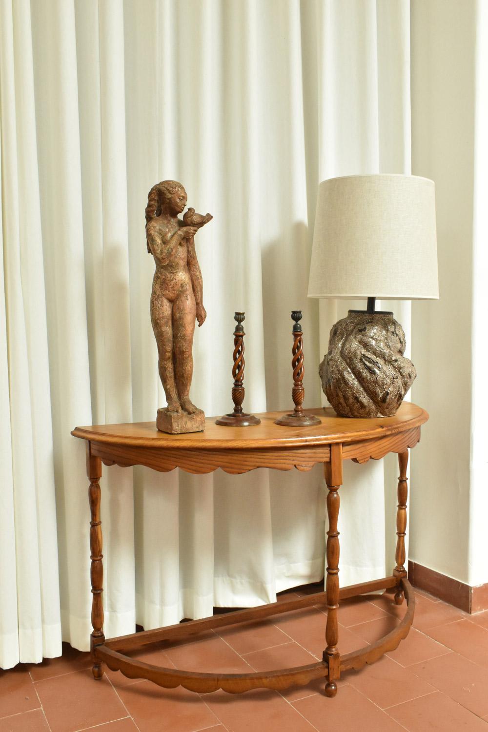 Lámpara de cerámica marrón y beige, Helder. Siglo XXI y contemporáneo en venta