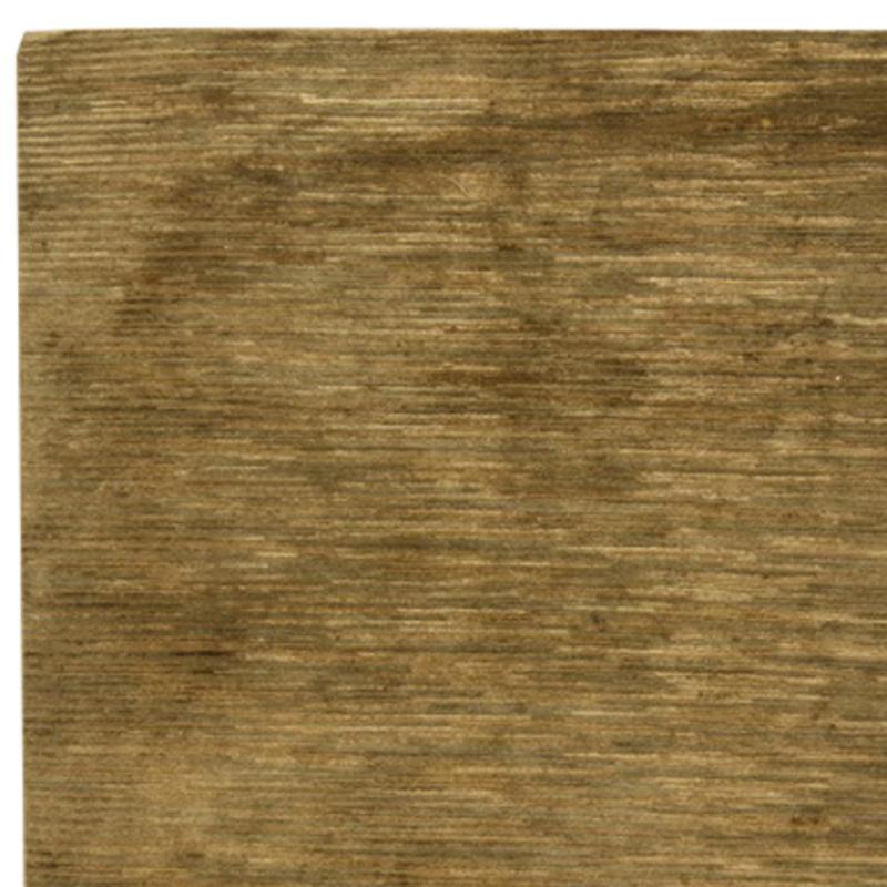 Tappeto contemporaneo annodato a mano con motivo stratificato marrone, oro, rame e verde (8x8')

Nota bene: condizioni di utilizzo.