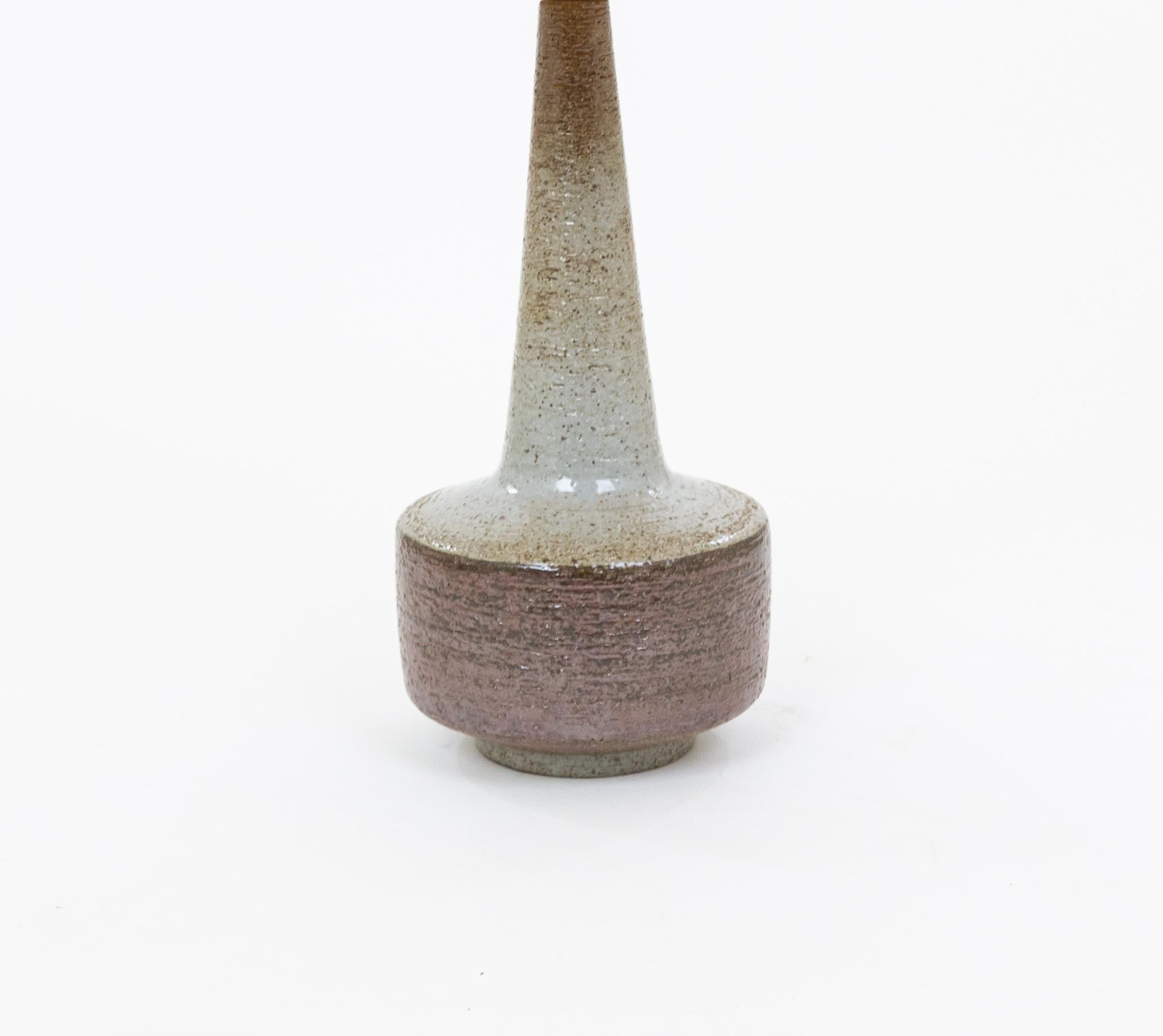 Danois Lampe de table DL/46 Brown and Grey par A Schmidt pour Palshus, 1960s en vente