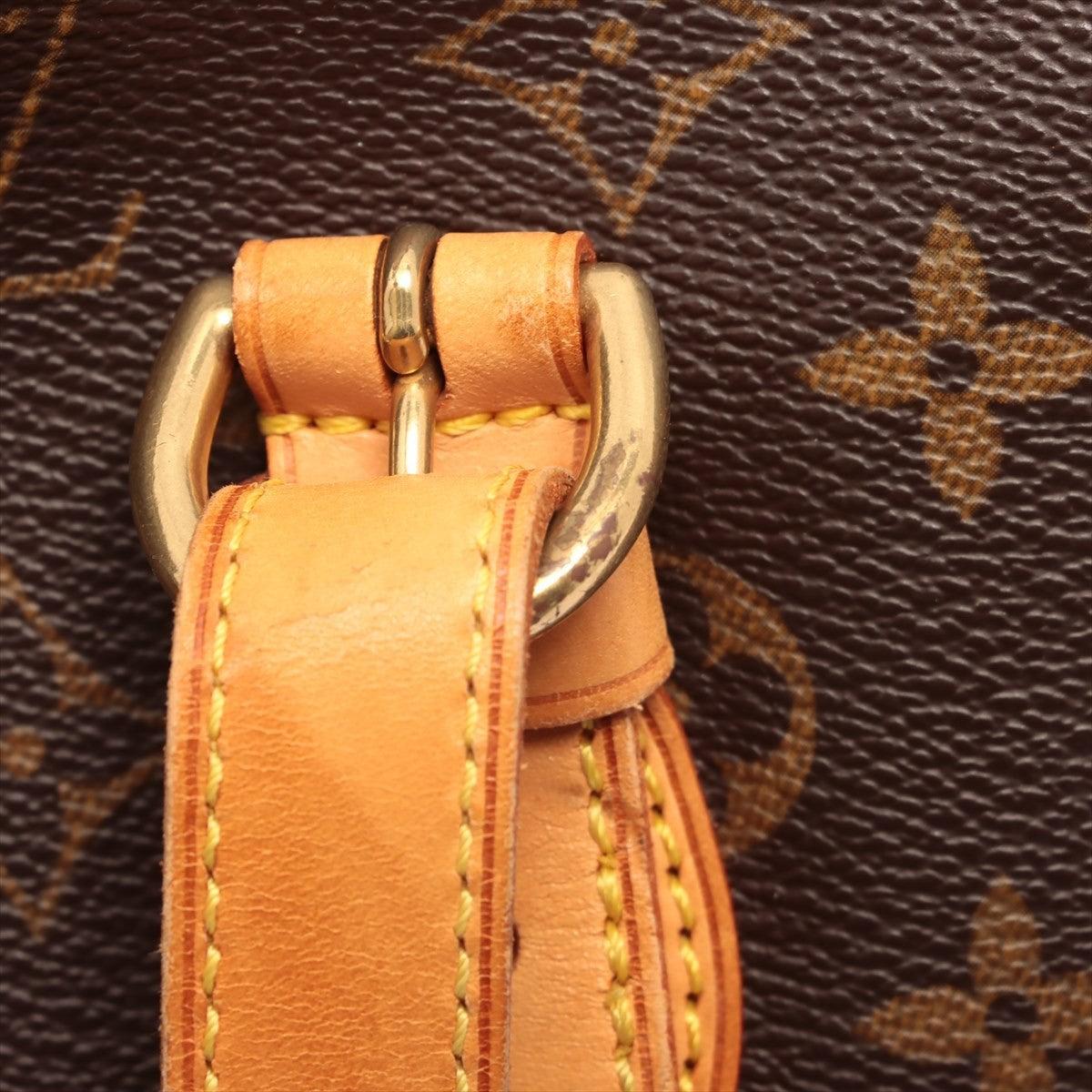 Louis Vuitton Popincourt Haut Tragetasche aus beschichtetem Segeltuch mit Monogramm in Braun und Hellbraun 2