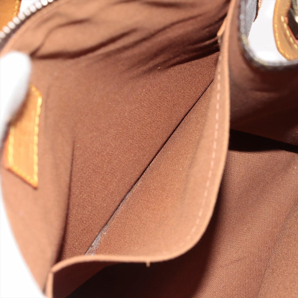 Louis Vuitton Popincourt Haut Tragetasche aus beschichtetem Segeltuch mit Monogramm in Braun und Hellbraun 4