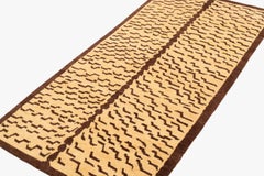 Modern Tiger Carpet Hand Knotted with Natural Dyed Wool by Joseph Carini