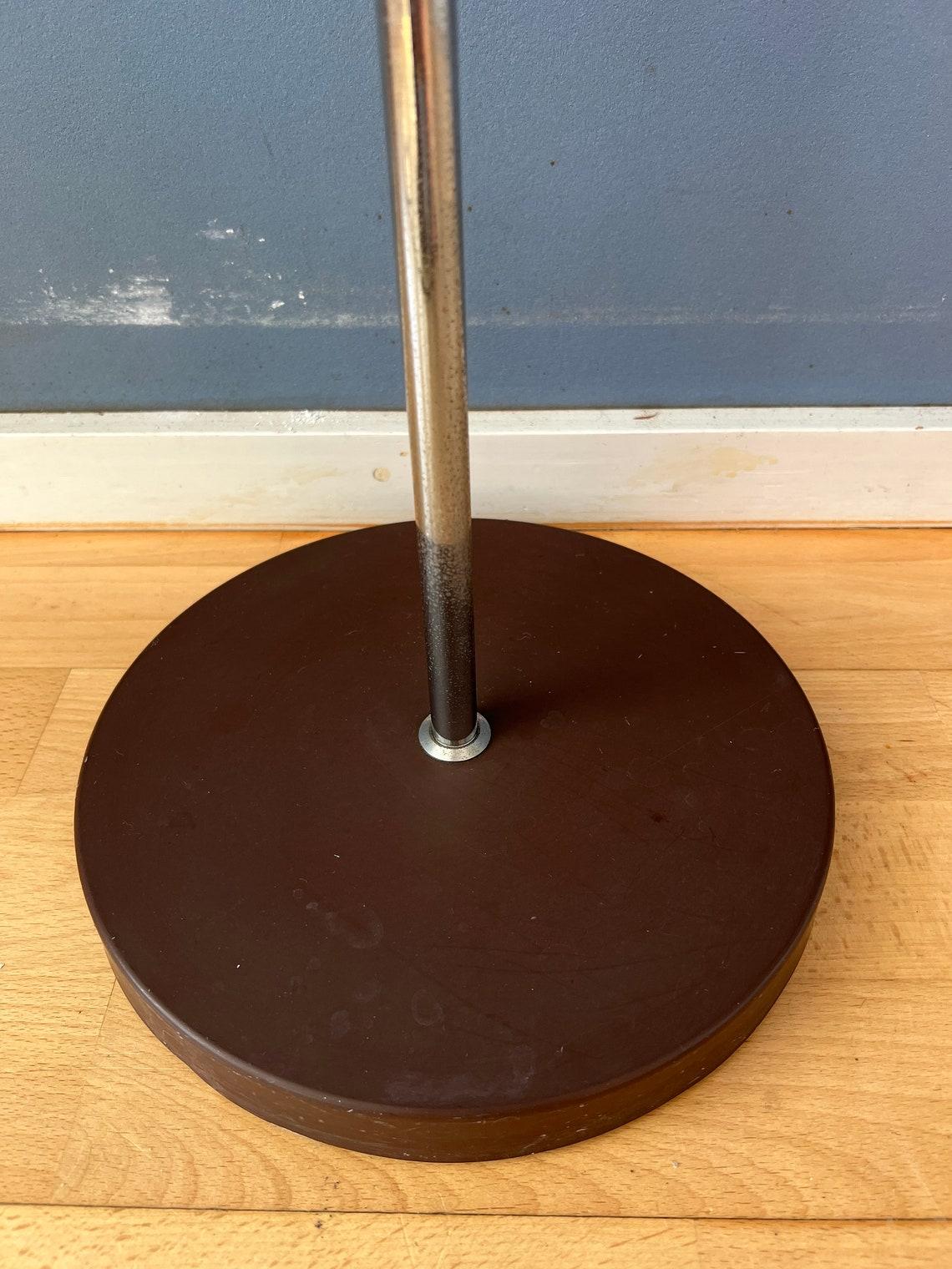 Brown Anvia Mid Century Space Age Floor Lamp, 1970s For Sale 4