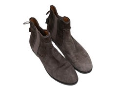 Brown Aquazzura Suede Ankle Boots Size 37