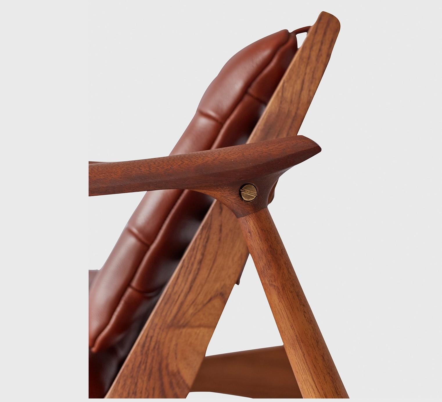Brauner Atra-Loungesessel von Atra Design (Leder) im Angebot