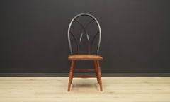 Brown Beech Chairs Danish Design Vintage 1950s Retro