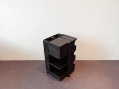 Brown 'Boby' trolley by Joe Colombo for Bieffeplast, Italy 1970's