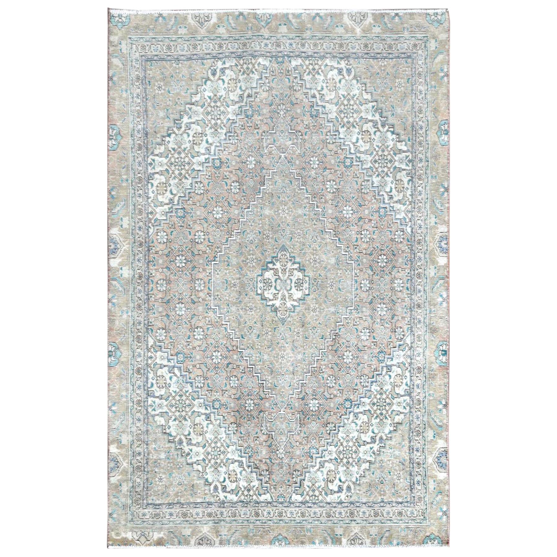 Vintage Brink and Campman Wool Medallion Oriental Style Rug at 1stDibs