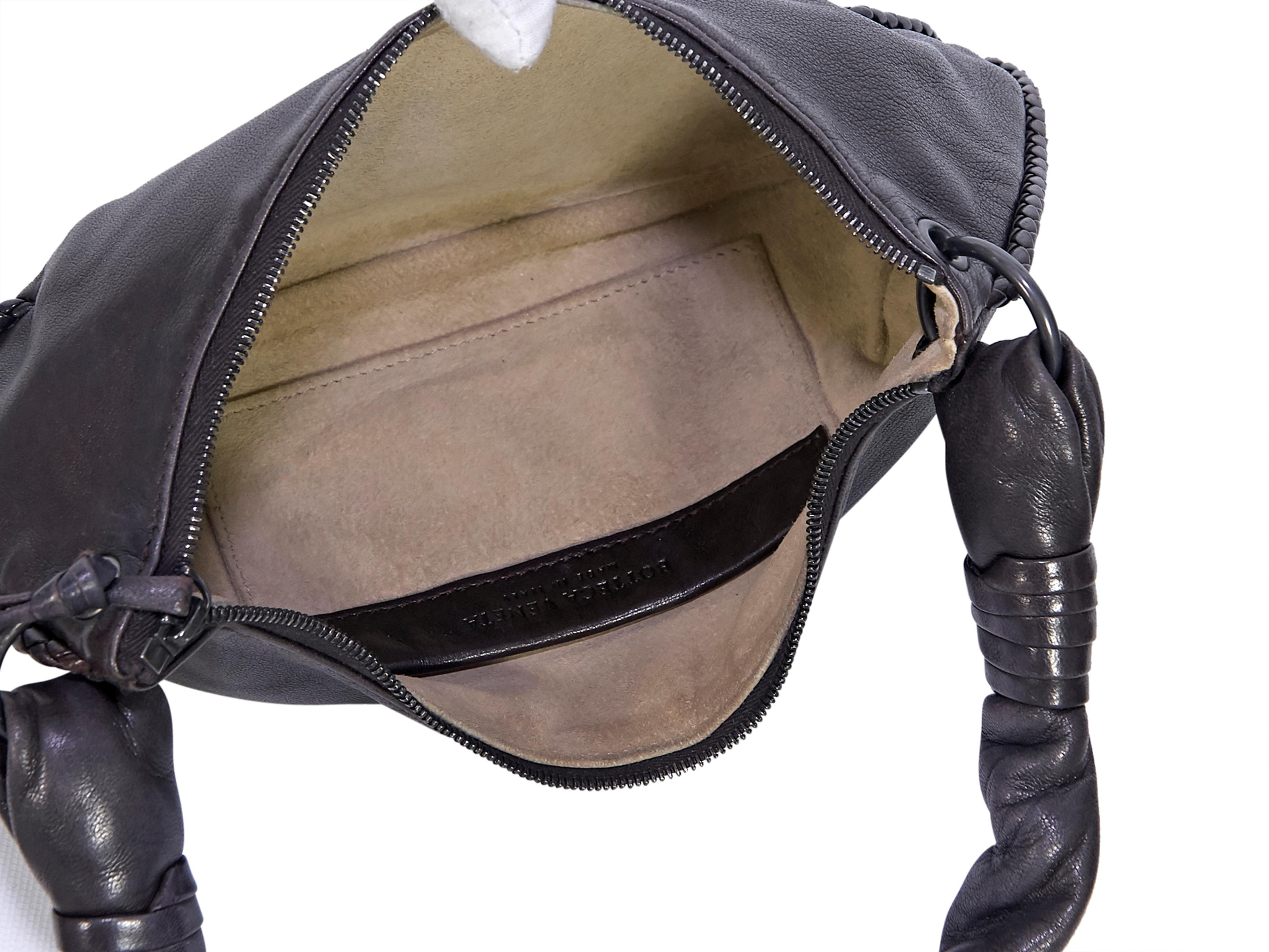 Women's Bottega Venetta Brown Leather Mini Shoulder Bag