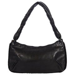 Bottega Venetta Brown Leather Mini Shoulder Bag