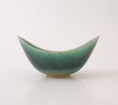 Green Bowl, Gunnar Nylund, Rörstrand, Scandinavian Mid-Century Vintage