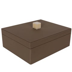 Brown Box with Lid