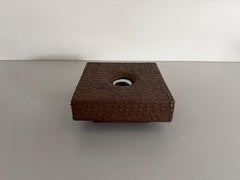 Brauner Gussmetall-Schwerindustrie-Einbaukasten, 1960er Jahre, Deutschland