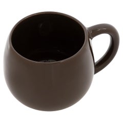Taza de cerámica marrón 0201