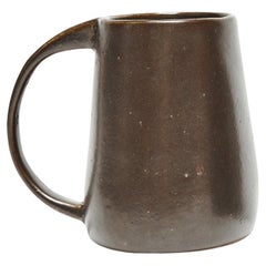 Tazza in ceramica Brown di David Gil per Bennington Potters, anni '60
