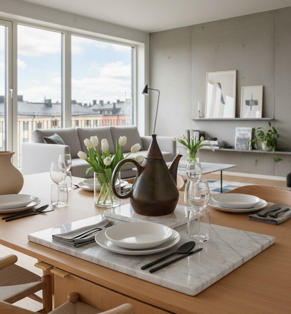 Braune Teekanne aus Keramik - Carl-Harry Stålhane - Rörstrand - Mitte des 20. Jahrhunderts (Schwedisch) im Angebot