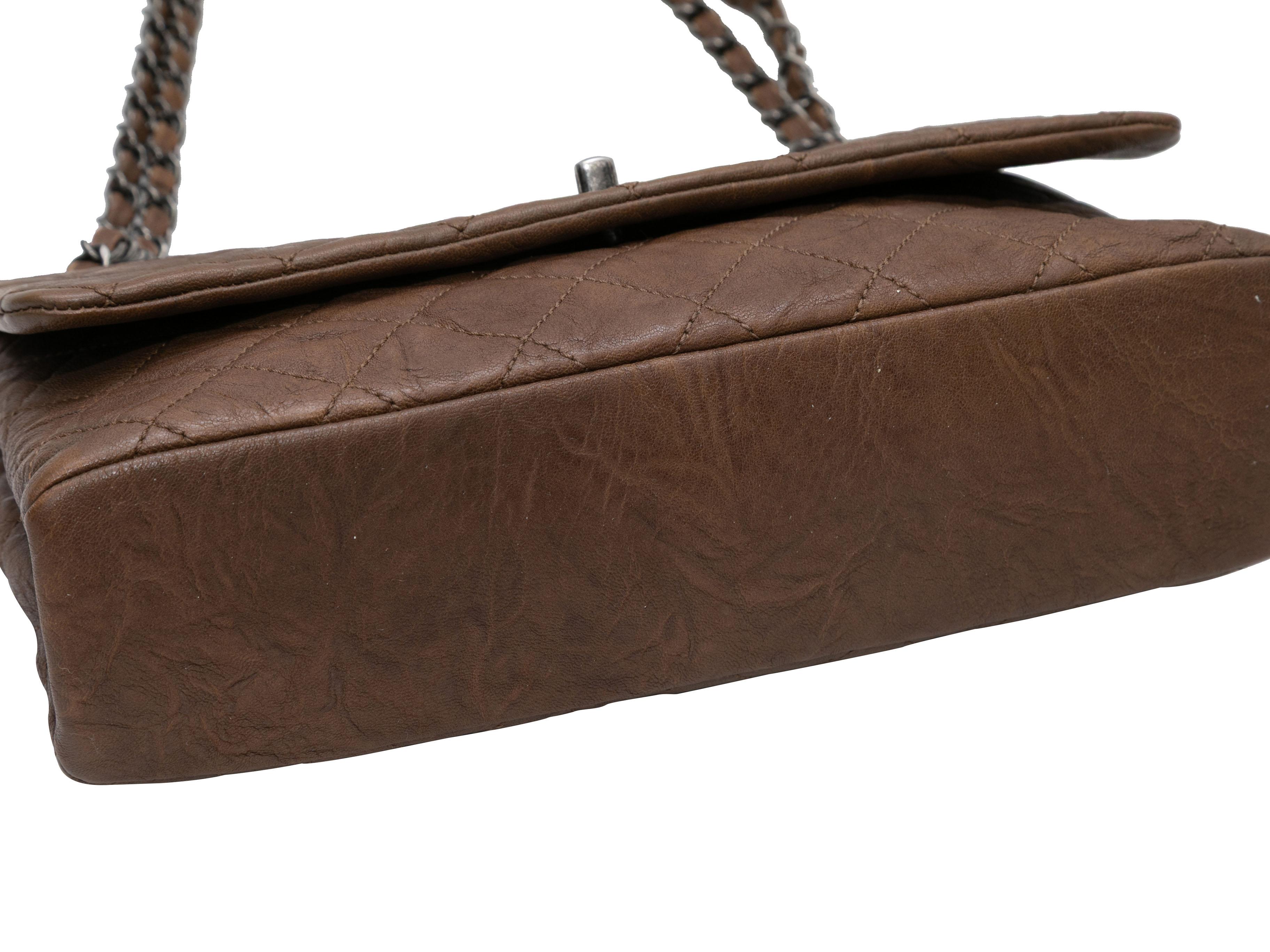 Brown Chanel 2015 Paris-Salzburg Collection Quilted Flap Bag For Sale 1