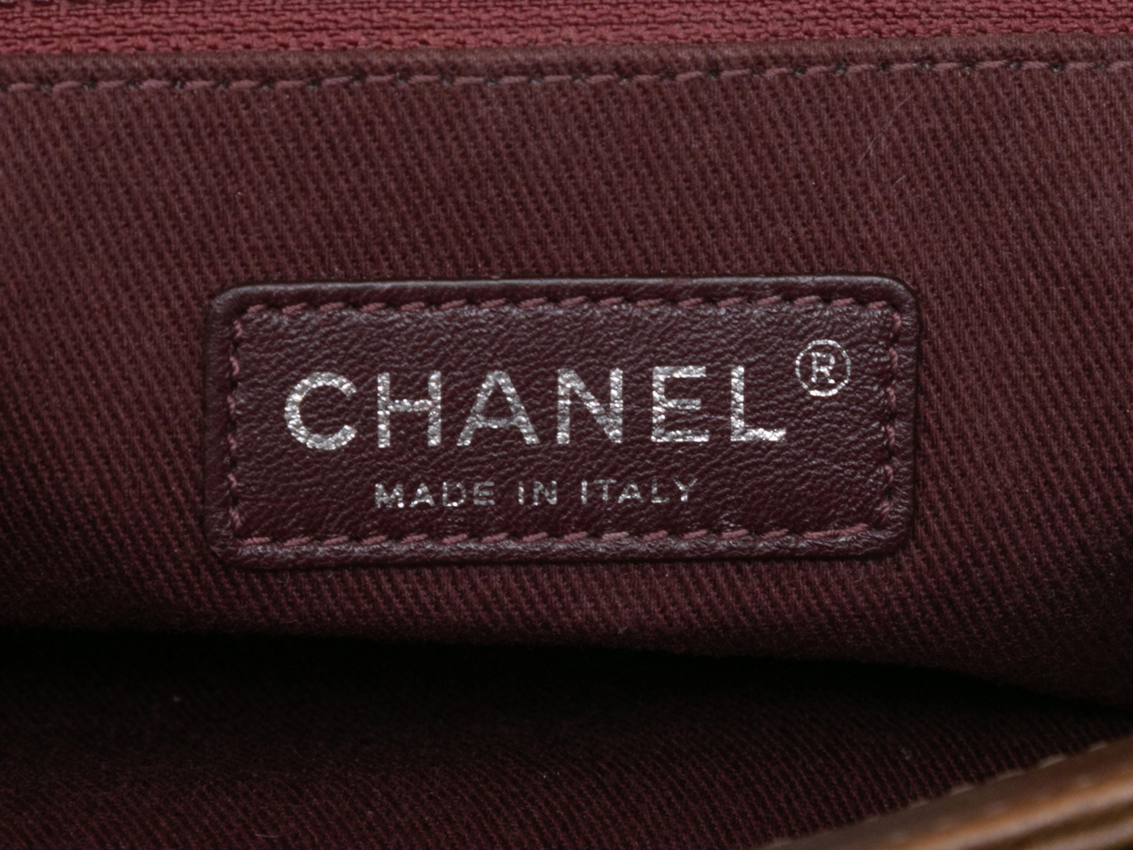 Brown Chanel 2015 Paris-Salzburg Collection Quilted Flap Bag For Sale 2