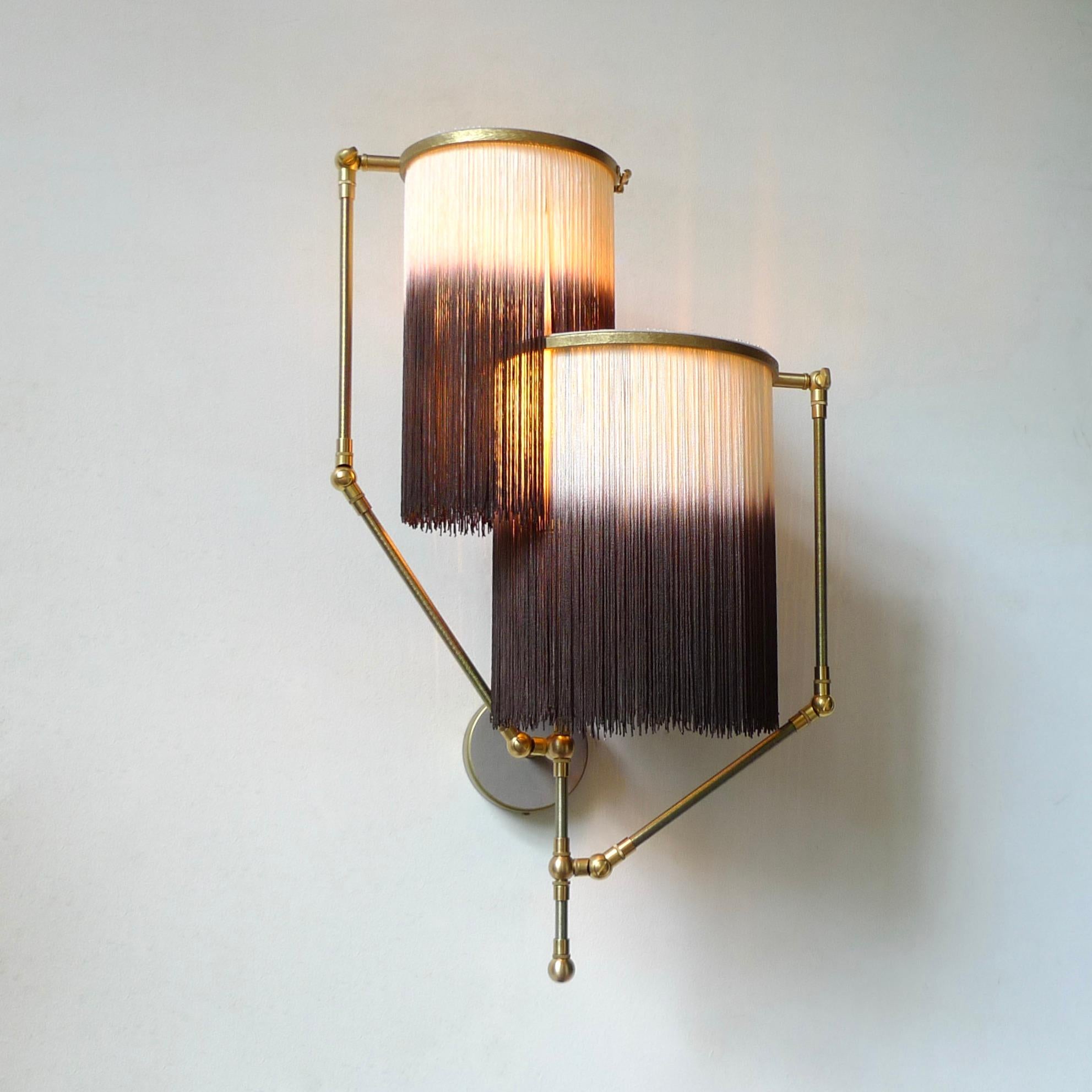 Brown Charme Sconce Lamp, Sander Bottinga In New Condition For Sale In Geneve, CH