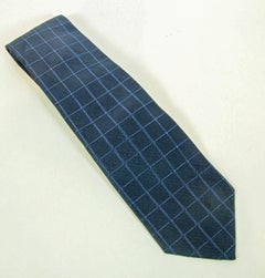 Brown & Church Vintage Blue Men's Tie Made in USA
