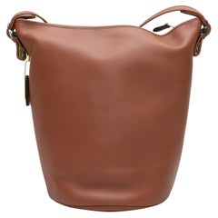 Used Brown Coach 2014 Duffle Sac Bag