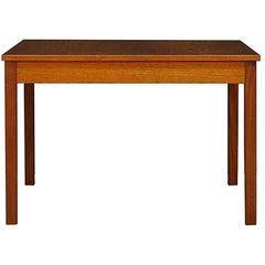 Brown Coffee Table Danish Design 1960s Classic Teak