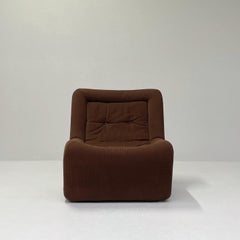 Brown Corduroy Modular 3 Piece Sofa