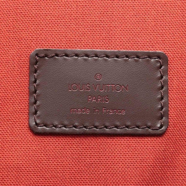 Cloth travel bag Louis Vuitton Brown in Cloth - 38680471