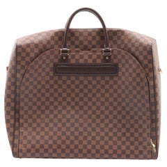 Louis Vuitton Damier Ebene Greenwich GM Soft Luggage Travel Bag Duffel 2004