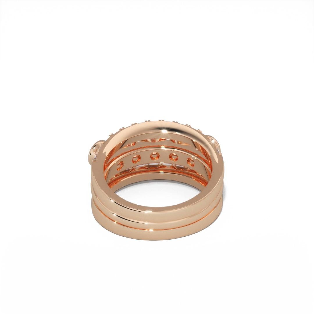For Sale:  Brown diamond Bell Ring of SOONHEE (Size 44.2~62.7) 4