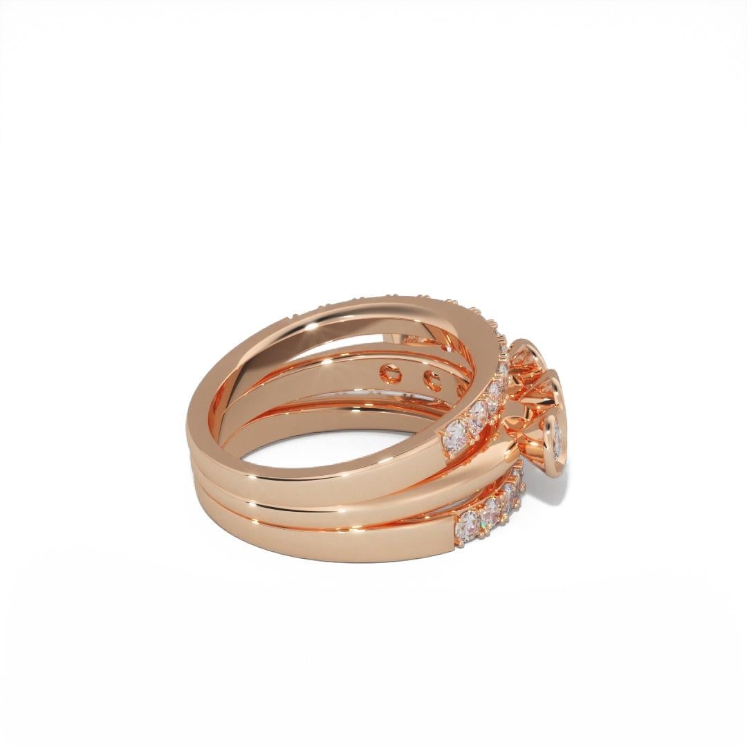 For Sale:  Brown diamond Bell Ring of SOONHEE (Size 44.2~62.7) 5