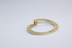 Brown Diamond in 18 Karat Gold Fashion Ring More Stacking Ideas AB Jewelry NYC