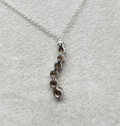 Brown Diamond "Journey" Necklace